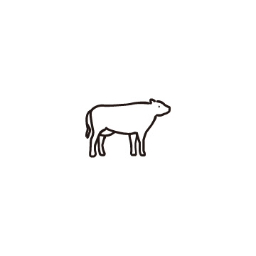 牛のアイコンのアイキャッチ用画像