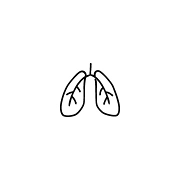 肺のアイコンのアイキャッチ用画像