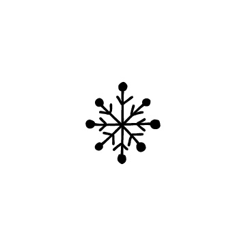 雪の結晶のアイコンのアイキャッチ用画像