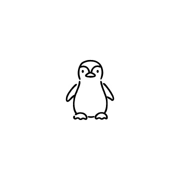 ペンギンのアイコンのアイキャッチ用画像