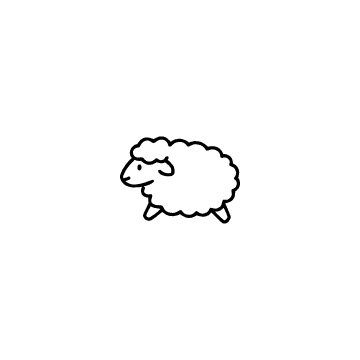 羊のアイコンのアイキャッチ用画像