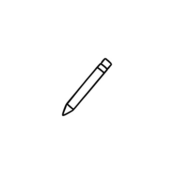 鉛筆のアイコン