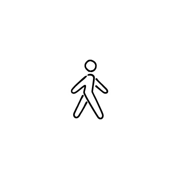 歩く人のアイコンのアイキャッチ用画像
