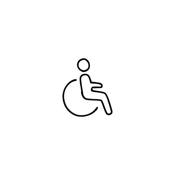 車椅子のアイコンのアイキャッチ用画像