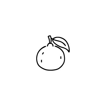 柚子のアイコンのアイキャッチ用画像
