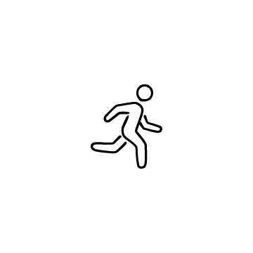 走る人のアイコンのアイキャッチ用画像