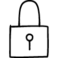 鍵のアイコンのフリーダウンロード用PNG画像