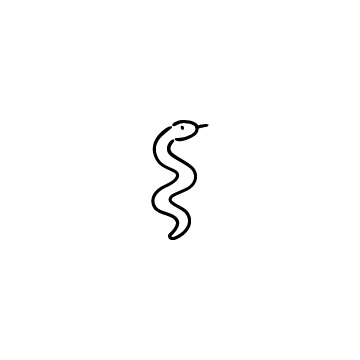 ヘビのアイコンのアイキャッチ用画像