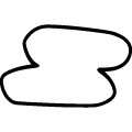 和風の雲のアイコンのフリーダウンロード用PNG画像