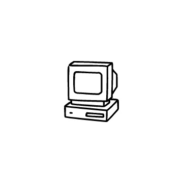 昔のパソコンのアイコンのアイキャッチ用画像