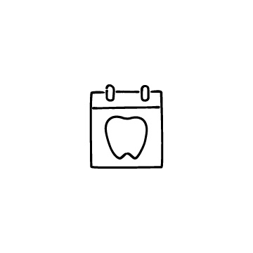 歯科予約のアイコンのアイキャッチ用画像